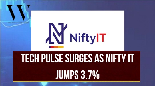Tech Pulse Surges as Nifty IT Jumps: Index Rises 3.7% in Afternoon Trade