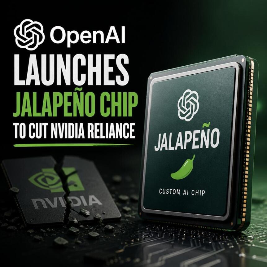 OpenAI Unveils Custom Chip 'Jalapeño' to Reduce Nvidia Reliance