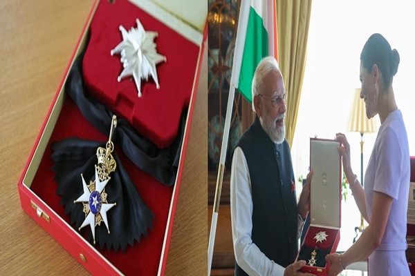 Sweden Honours PM Modi With Prestigious Royal Order Of The Polar Star