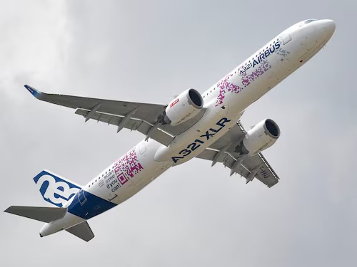 Airbus A321XLR Deliveries Scheduled Between 2029–2030