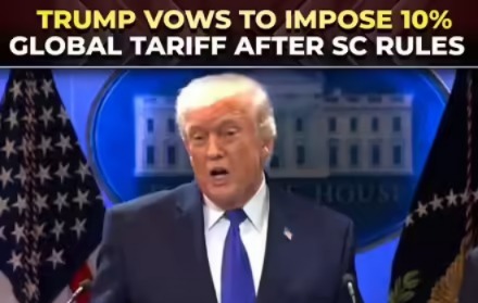 Trump Signs 10 Percent Global Tariffs Order After Supreme Court Ruling