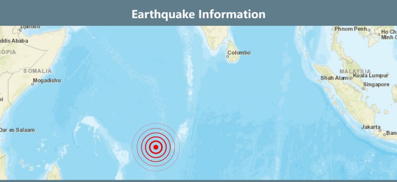 Massive 5.5 Magnitude Earthquake Strikes Mid-Indian Ridge