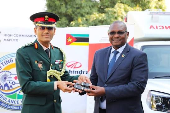 India Donates Strategic Ambulances to Mozambique Military Health Services
