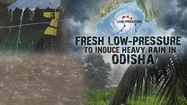 Fresh Low-Pressure Area Forms Over Bay of Bengal, Heavy Rain Alert in Odisha