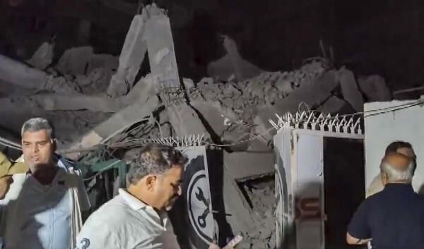 Five-Storey Building Collapses In South Delhi’s Mehrauli, Rescue Teams Race Against Time
