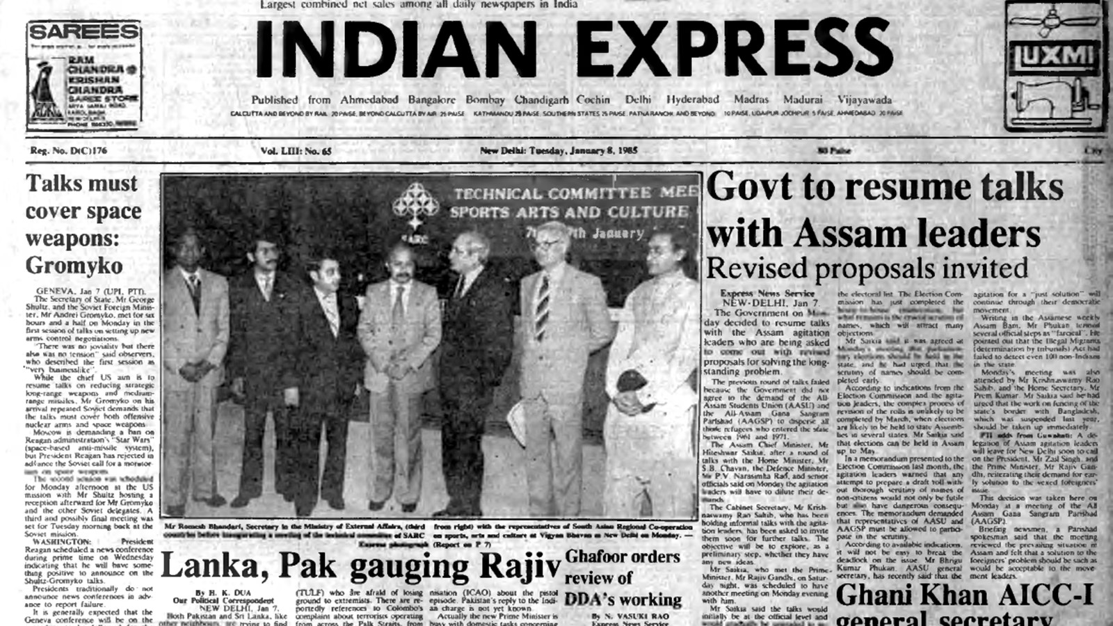 Marking 40 Years: Centre Reinitiates Dialogue with Assam Agitation Leaders