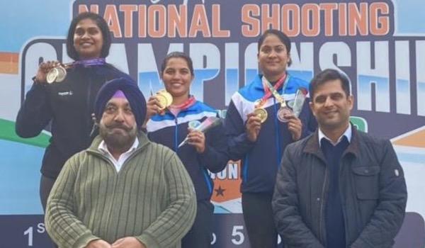 Neeru Dhanda Clinches Gold in Women’s Trap at National Shooting Championships