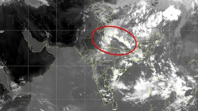 Monsoon’s Final Push Over North India: Satellite Reveals What’s Coming