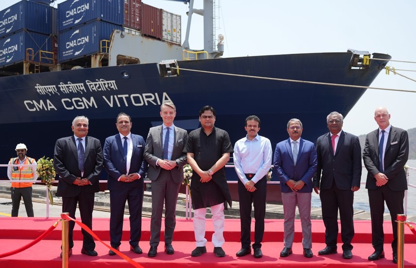 CMA CGM Pioneers Indian Flagging for Global Container Shipping