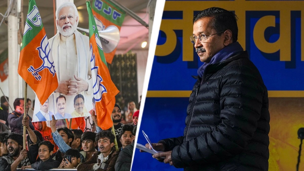 AAP's Solo Gamble Backfires: BJP Poised for Historic Delhi Comeback