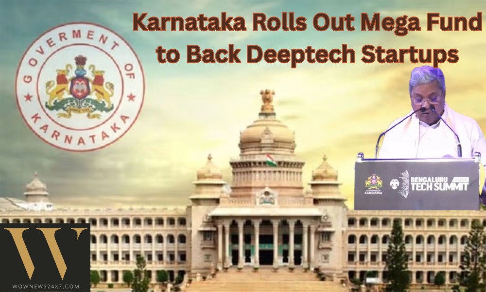 Karnataka Government Powers Deeptech Surge with Rs 1,000 Cr Startup Boost!