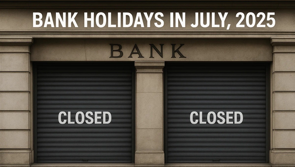 Calendar Check: July 2025 Bank Holidays Announced, Regional Closures Across 7 Days