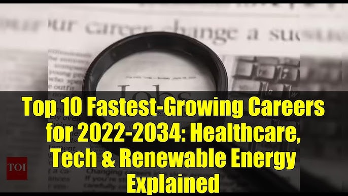 Future-Proof Careers: Top 10 Roles Set to Thrive Through 2034
