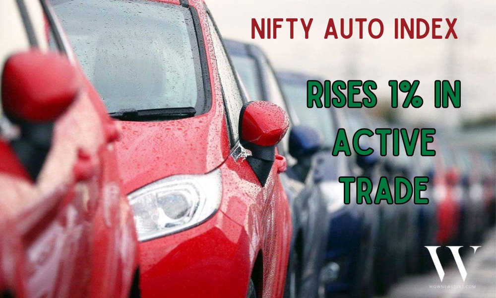 Ramping Up: Nifty Auto Index Climbs 1% on Robust Buying Momentum