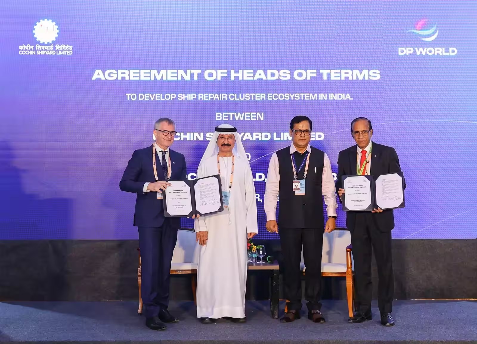 The Global Docking Shift: Cochin Shipyard Partners with Drydocks World for Kochi ISRF