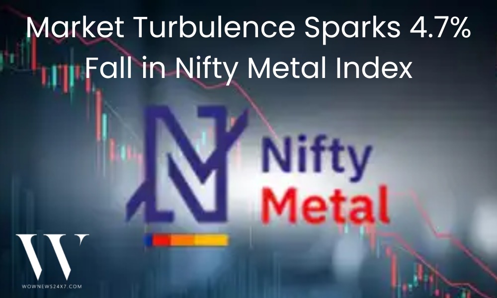 Heavy Selling Pressure Drags Nifty Metal Index Down 4.7% in Morning Trade