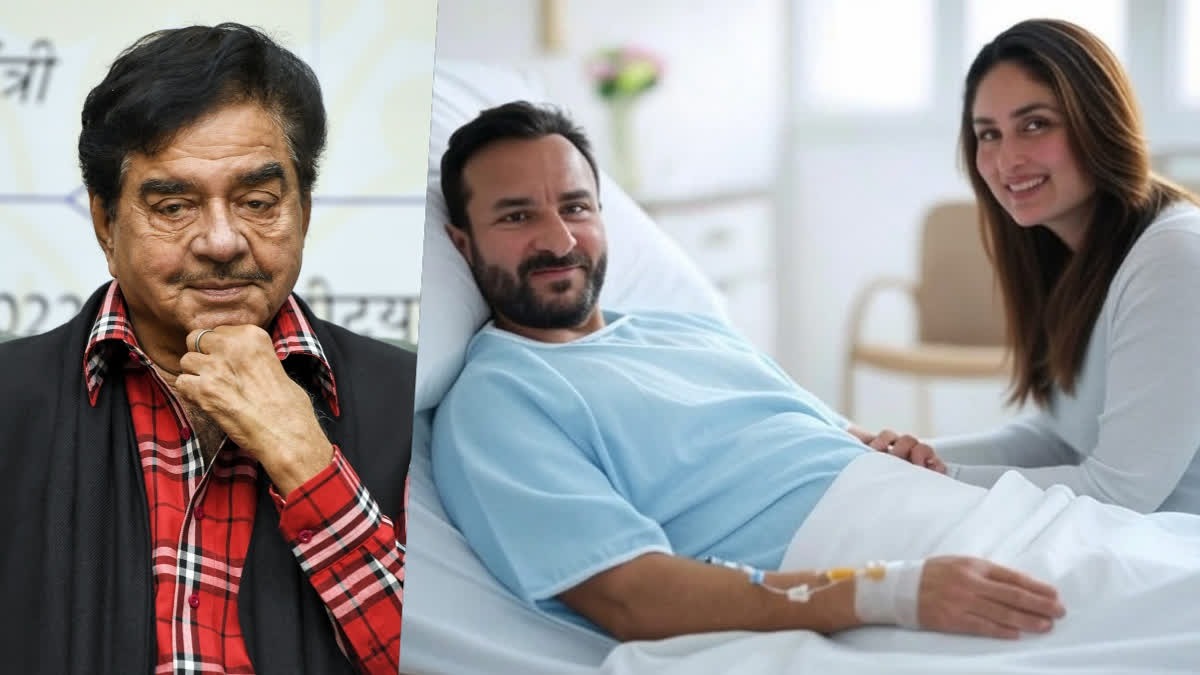 Shatrughan Sinha Sparks Debate with AI-Generated Hospital Image of Saif Ali Khan and Kareena Kapoor Khan