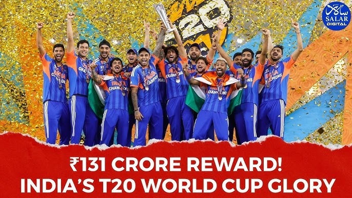 BCCI Rewards Team India With ₹131 Crore After T20 World Cup Glory