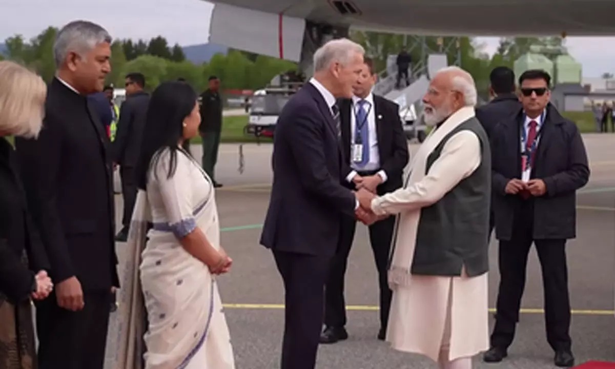 Modi Lands In Oslo As India Norway Ties Look To Turn A Fresh Page