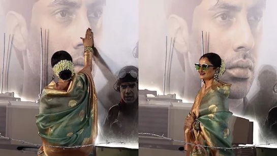 Rekha’s Flying Kiss Adds Charm to Ikkis Screening
