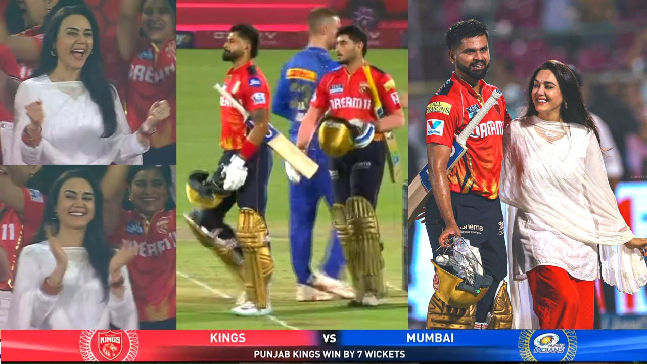 Preity Zinta Leads Jubilant Celebrations as Shreyas Iyer Seals Qualifier 1 Spot for Punjab Kings