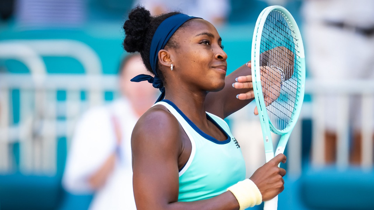 Coco Gauff Secures Strong Position in Miami as Rune and Draper Exit