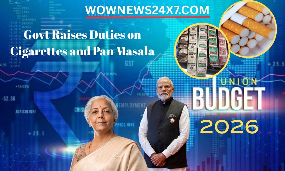 Sin Goods Get Pricier: Cigarettes and Pan Masala Face Fresh Tax Hike