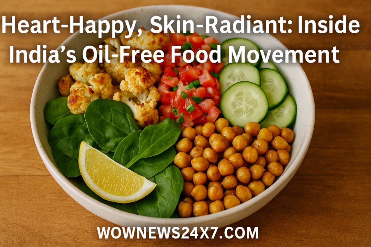 Heart‑Happy, Skin‑Radiant: Inside India’s Oil‑Free Food Movement