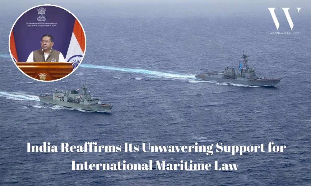 Navigating Uncharted Waters: India Stands Firm for UNCLOS in the South China Sea