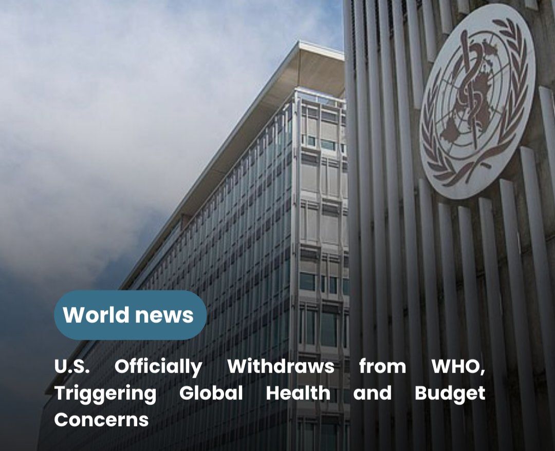 America Walks Out: What the US Exit from the WHO Really Means for Global Health