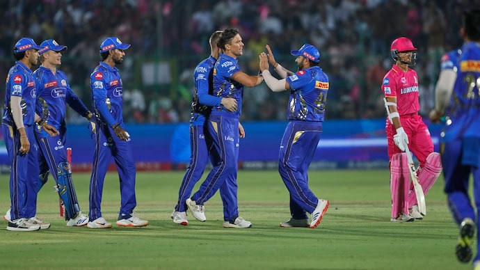 Mumbai Indians Crush Rajasthan Royals with Dominant Display at the Royals' Den