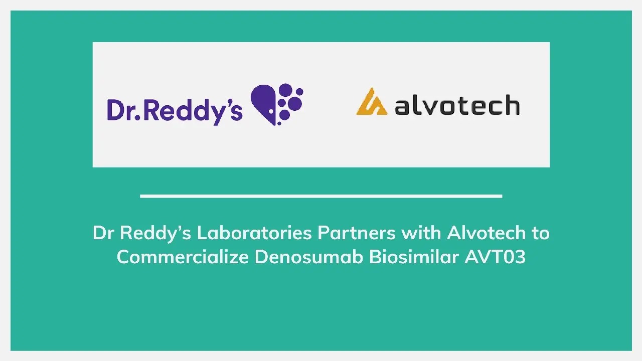 Alvotech and Dr. Reddy's Celebrate FDA Acceptance of AVT03 Biosimilar Application