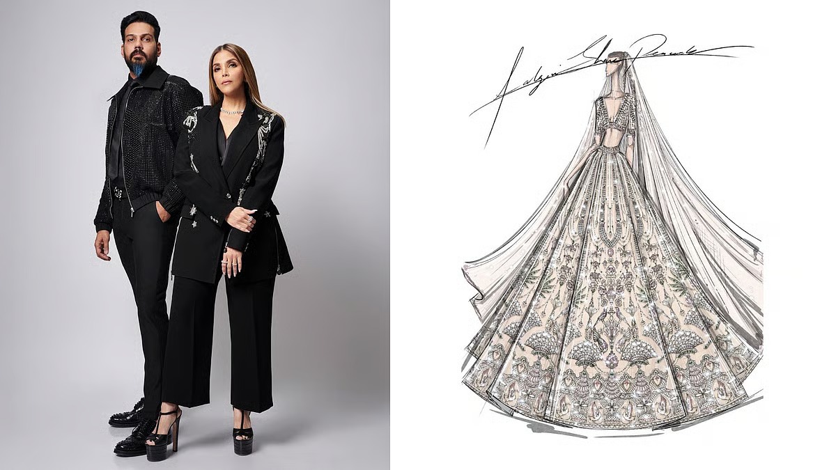 Falguni Shane Peacock Embrace Maximalism at India Couture Week 2026