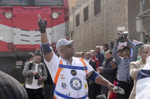 Ashraf Mahrous: The Egyptian Wrestler Who Pulled a Train with His Teeth
