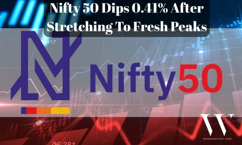 Market Mood Softens Nifty 50 Ends 0.41% Down As Global Uncertainty Lingers