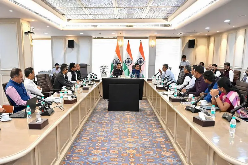 Government Launches Congestion-Easing Measures At Nhava Sheva Port After Goyal-Sonowal High-Level Meeting