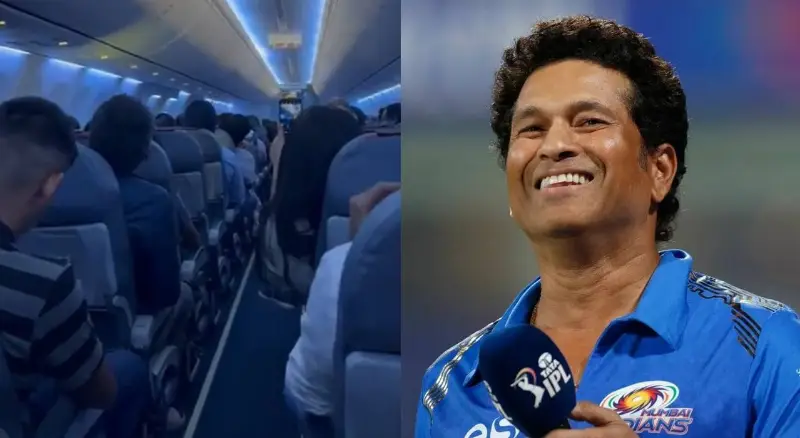 Mid-Air Magic: Sachin Tendulkar Turns Routine Flight Into A Fan Moment