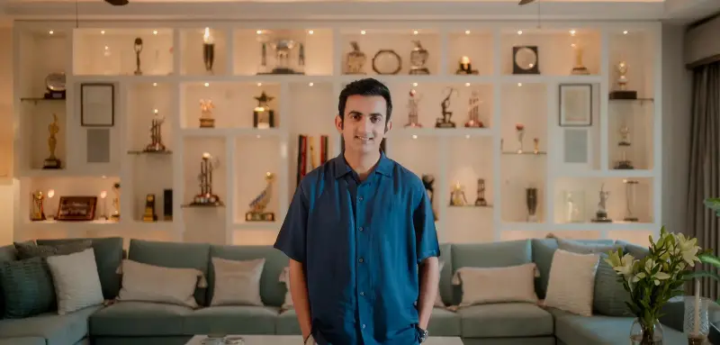 Gautam Gambhir Opens Doors To Elegant Delhi Home In Asian Paints Season 9