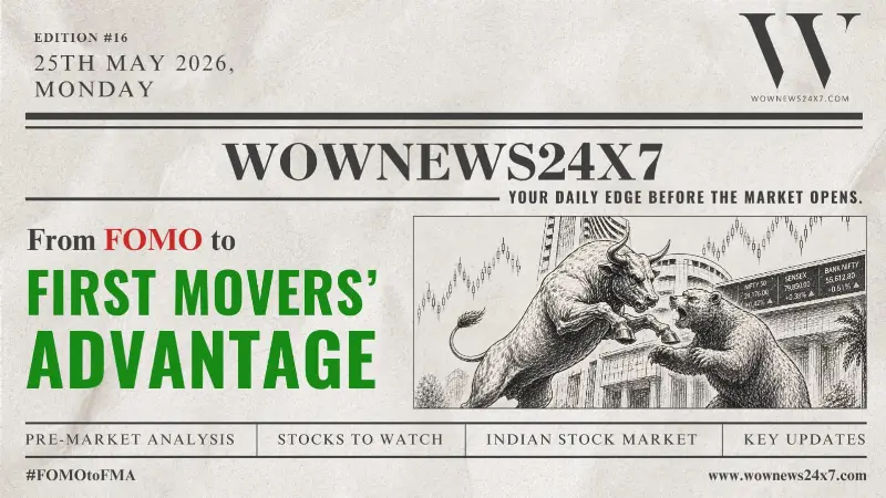 FOMO To FMA - Risk-On Rally Returns: Tech Futures Surge, Oil Slips, Bulls Eye Strong Opening