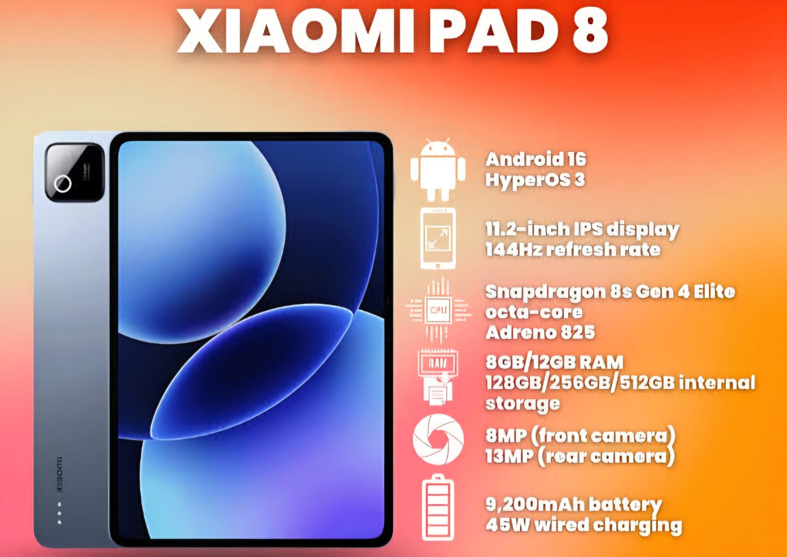 Xiaomi Pad 8 Price Moves Up Across All Variants in India