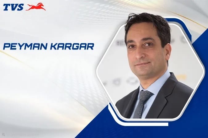 TVS Motor Names Peyman Kargar CEO, Radhakrishnan to Serve Until 2027