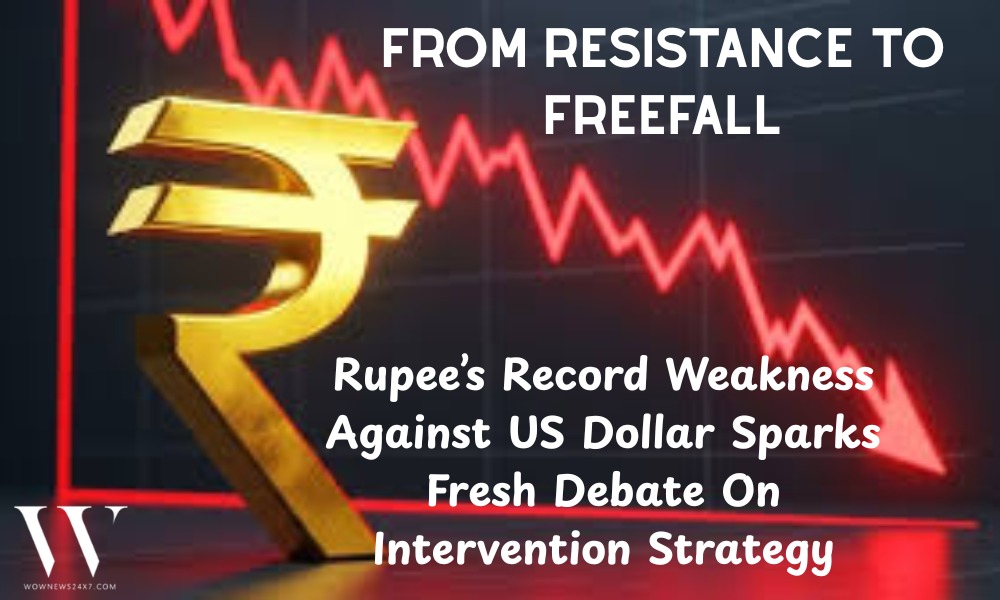 Rupee Breaches 96.38 Mark As Relentless Dollar Rally Pushes Indian Currency To Fresh Record Low