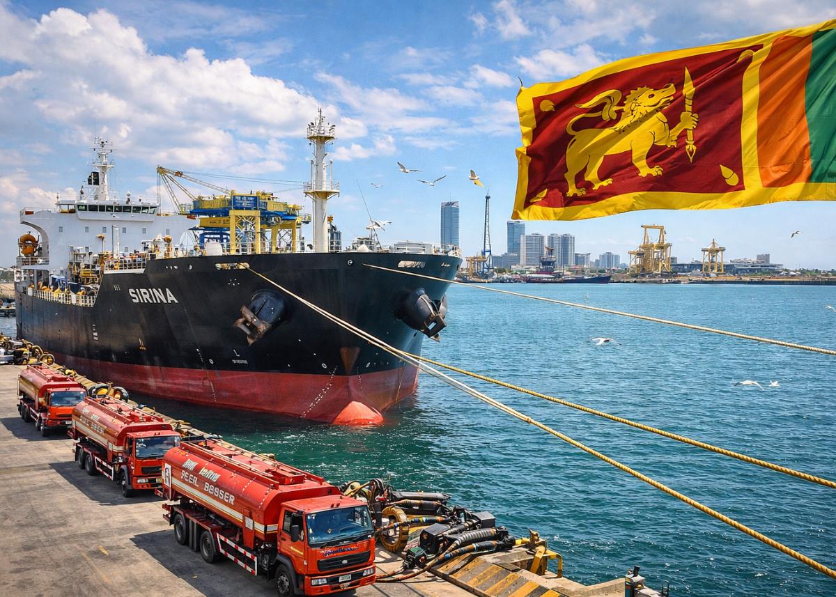 “Grateful” Sri Lanka Welcomes India’s 38,000 MT Fuel Support