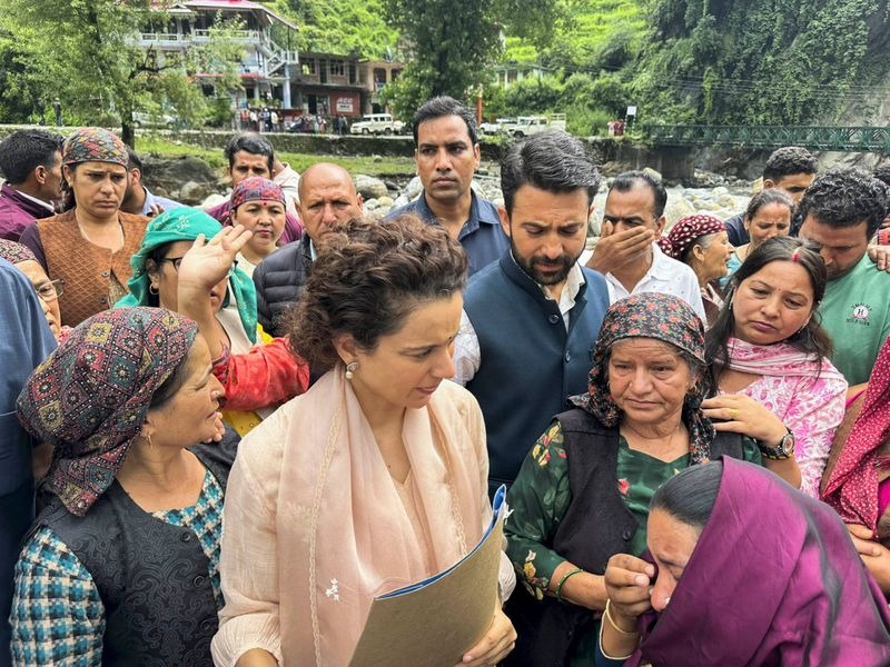 Kangana Heads to Mandi: Star-Turned-MP Responds to Flood Fury Amid Political Storm