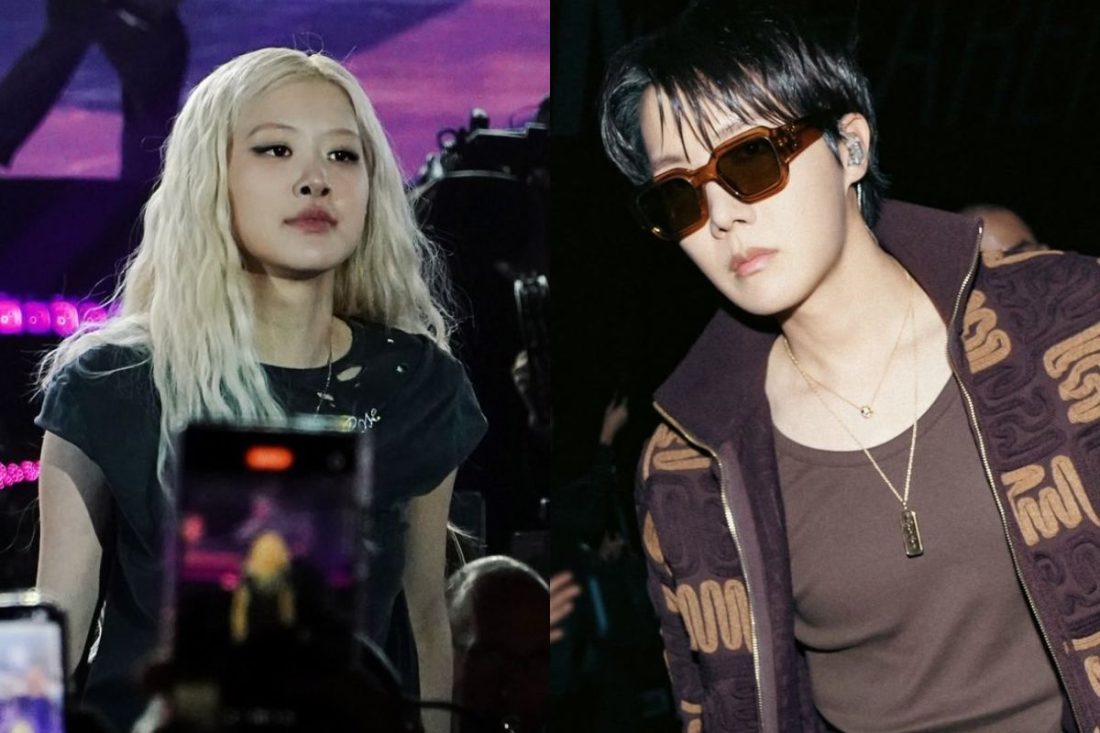 BTS's J-Hope and BLACKPINK's Rosé Create Fan Frenzy with Heartwarming Interaction at Paris Gala