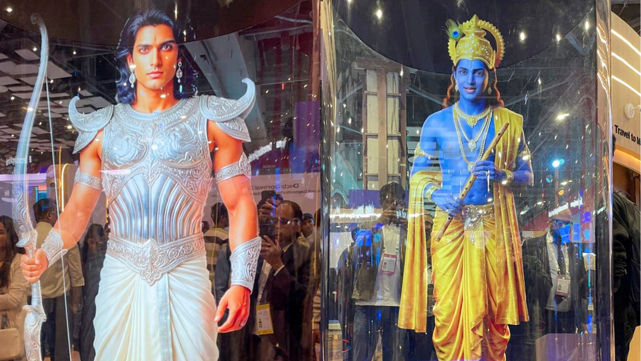 Mythology Reimagined: Jio’s AI‑Powered Krishna and Arjuna Captivate Summit Audience