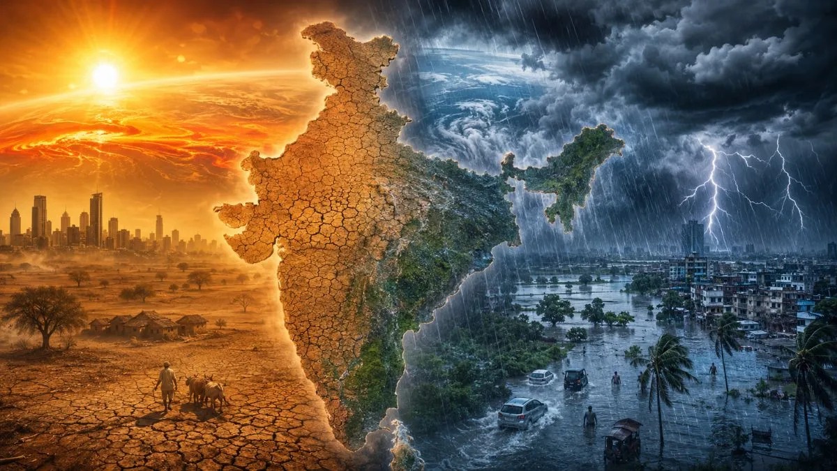 Indian Monsoon 2026 Split Leaves East Soaked but Central India Baking