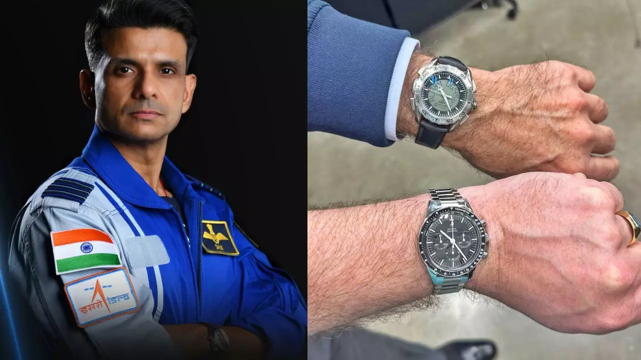 Indian Astronaut Shubhanshu Shukla to Wear Omega Speedmaster Watches in Historic Space Mission
