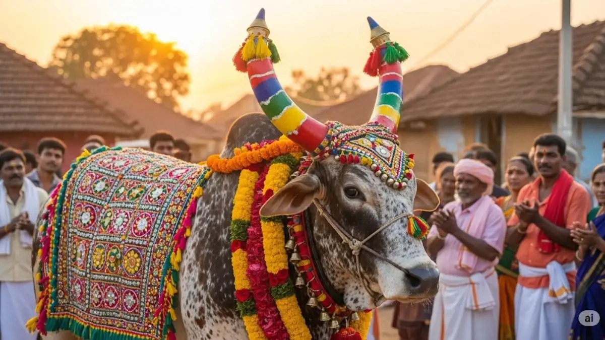 Bail Pola 2025: Celebrate the Sacred Bond with Bulls Through Vibrant Wishes, Quotes, and Rangoli