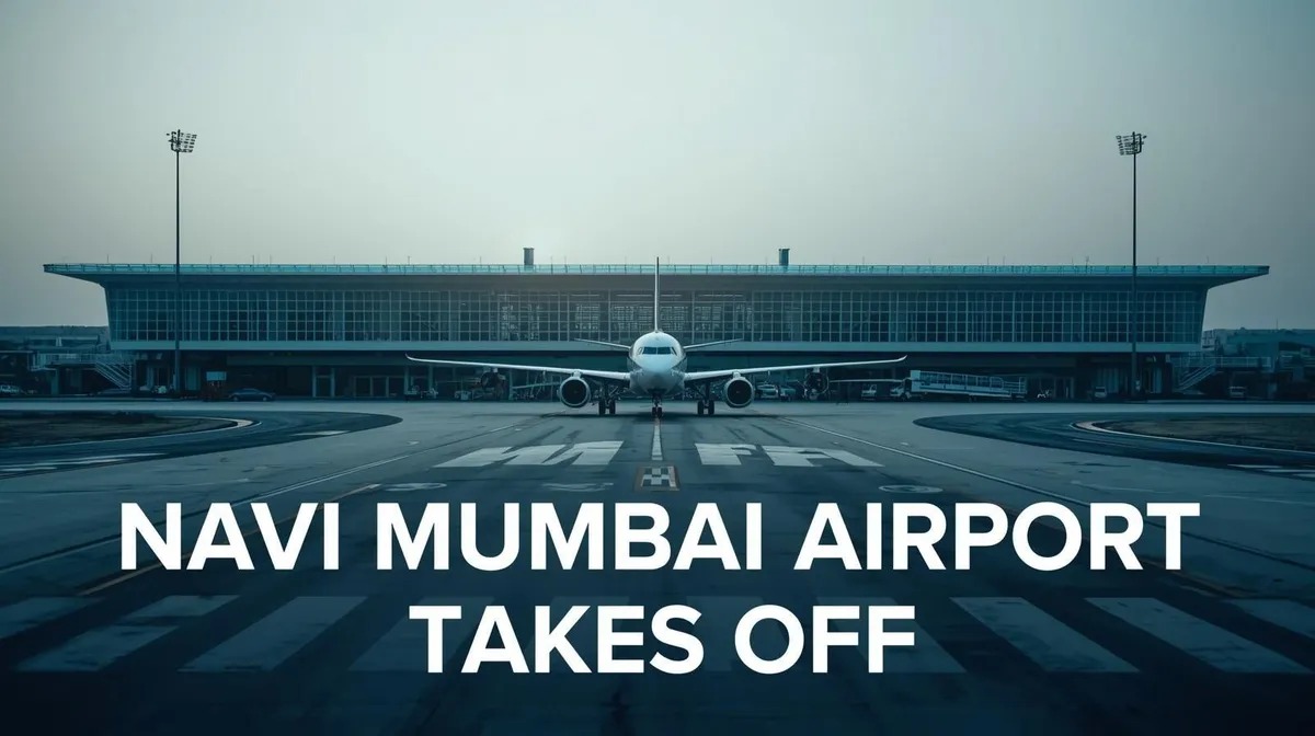 Navi Mumbai International Airport Takes Off: A New Era For India’s Aviation